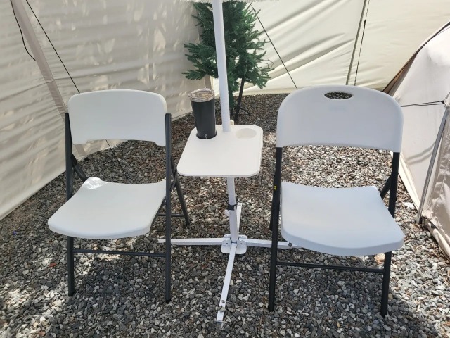 브로몰딩 접이식 의자 1+1 플라스틱 간이의자 접의자 교회용 야외용 행사용 접는 등받이조절